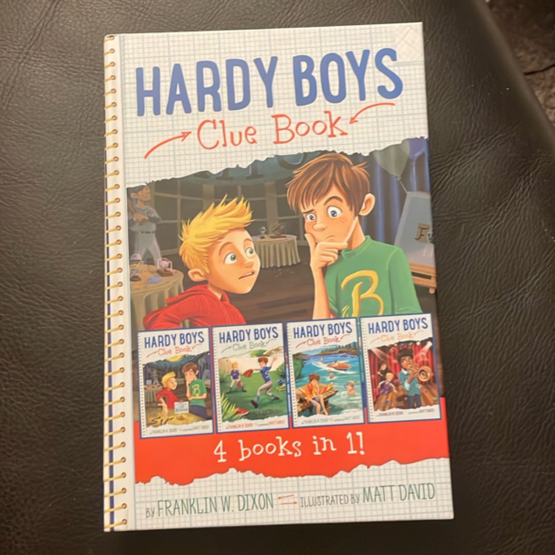 Hardy Boys Clue Book 4 Books In 1!