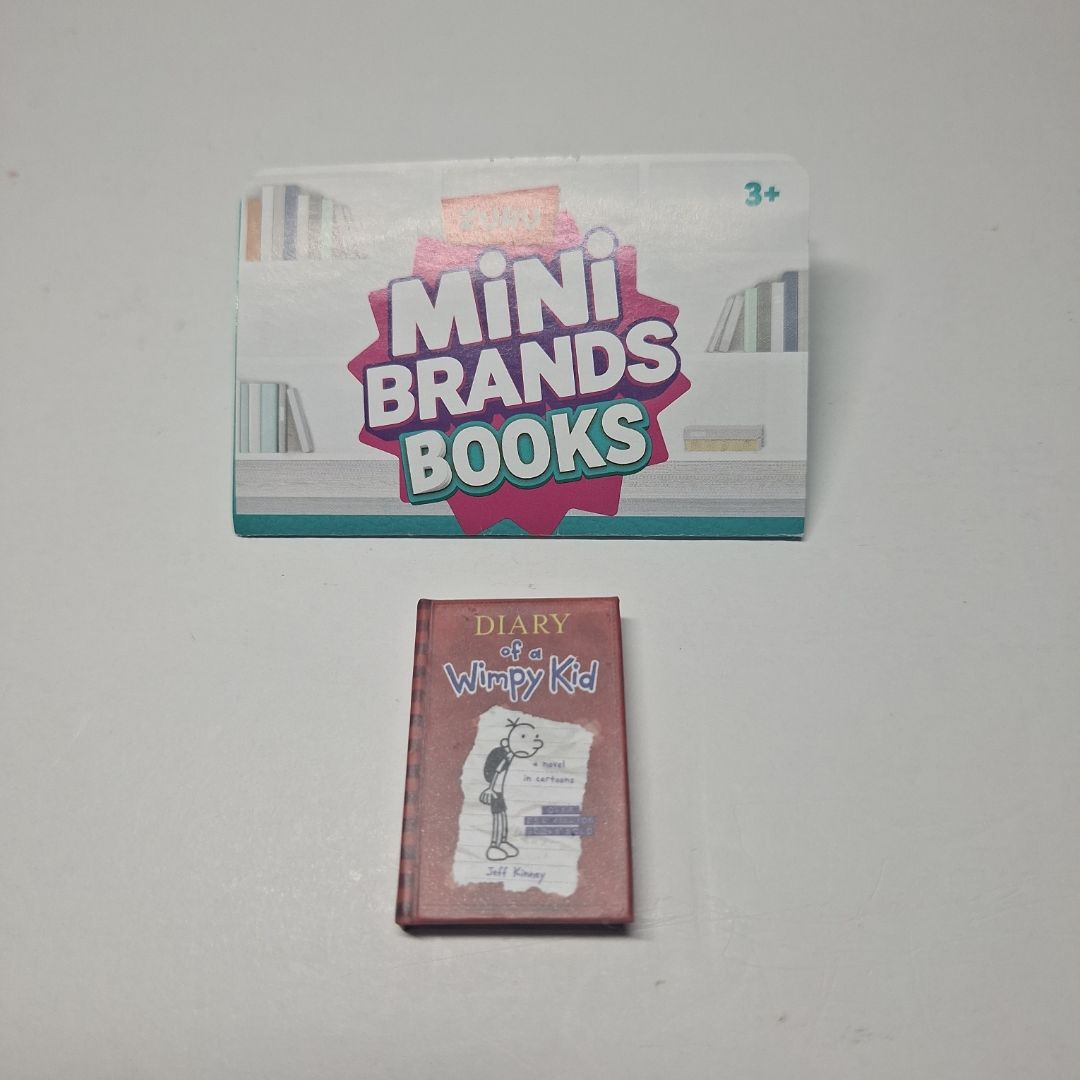 Mini Brands Diary of Wimpy Kid Harcover