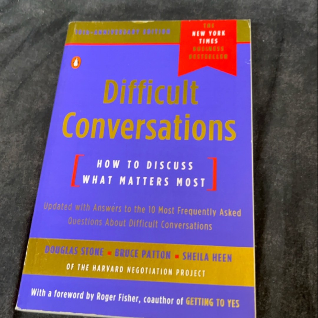 Difficult Conversations