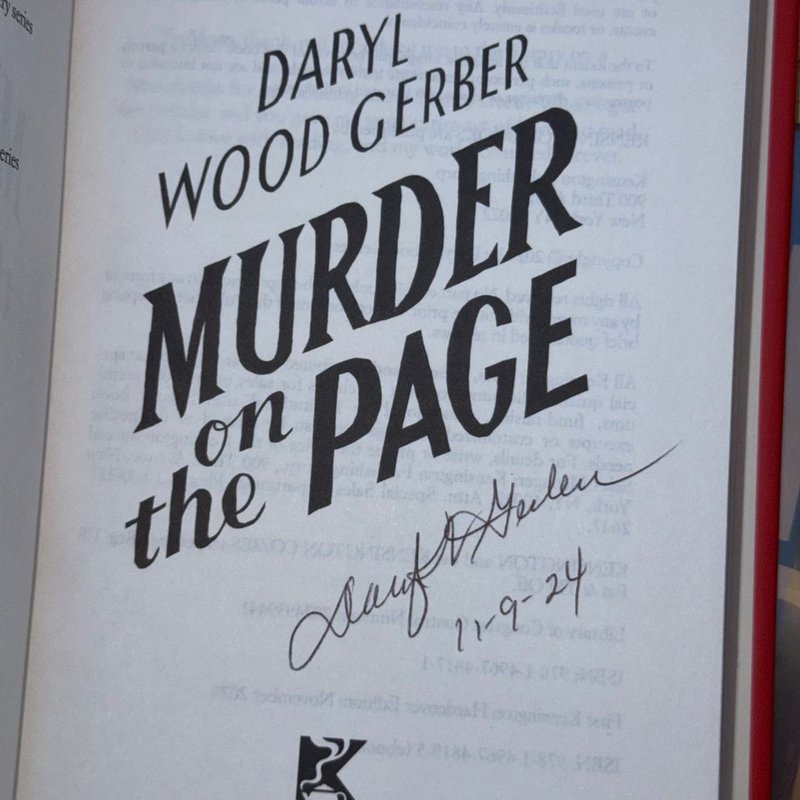 Murder on the Page
