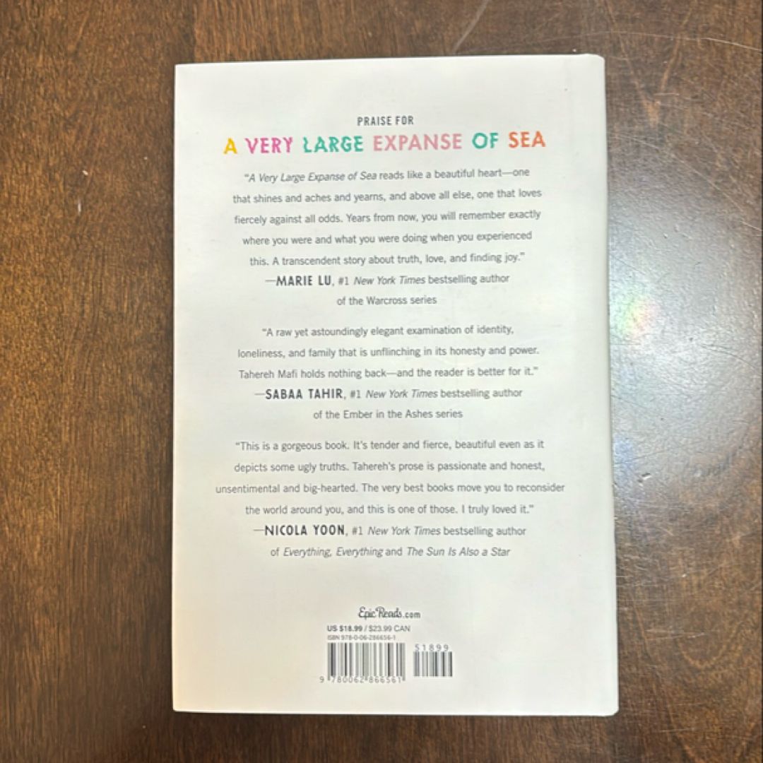 A Very Large Expanse of Sea