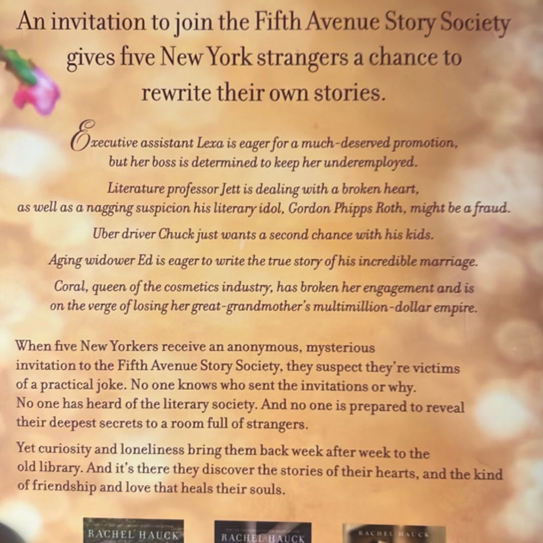 The Fifth Avenue Story Society