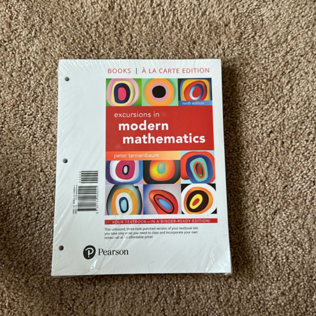Excursions in Modern Mathematics, Books a la Carte Edition