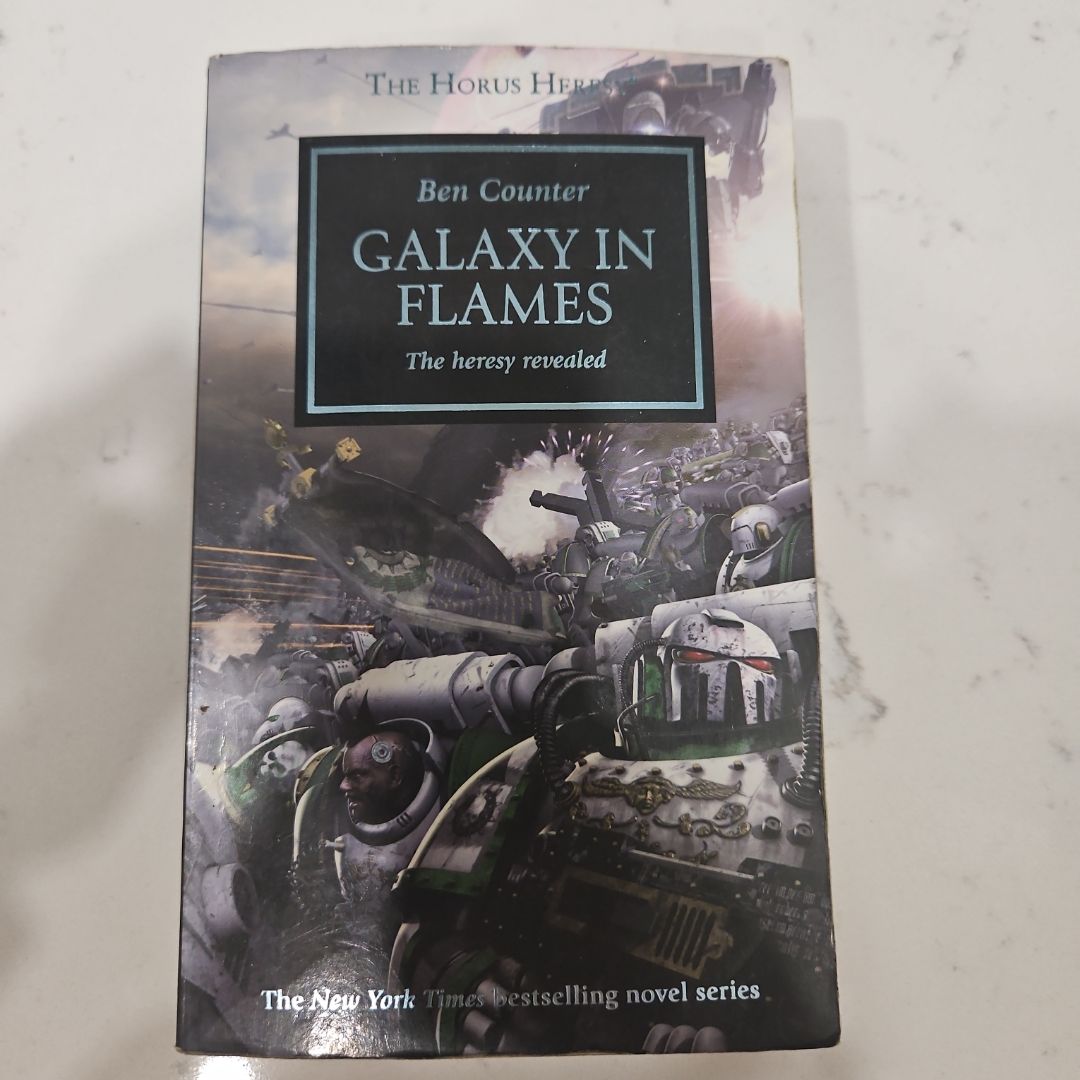 Galaxy in Flames