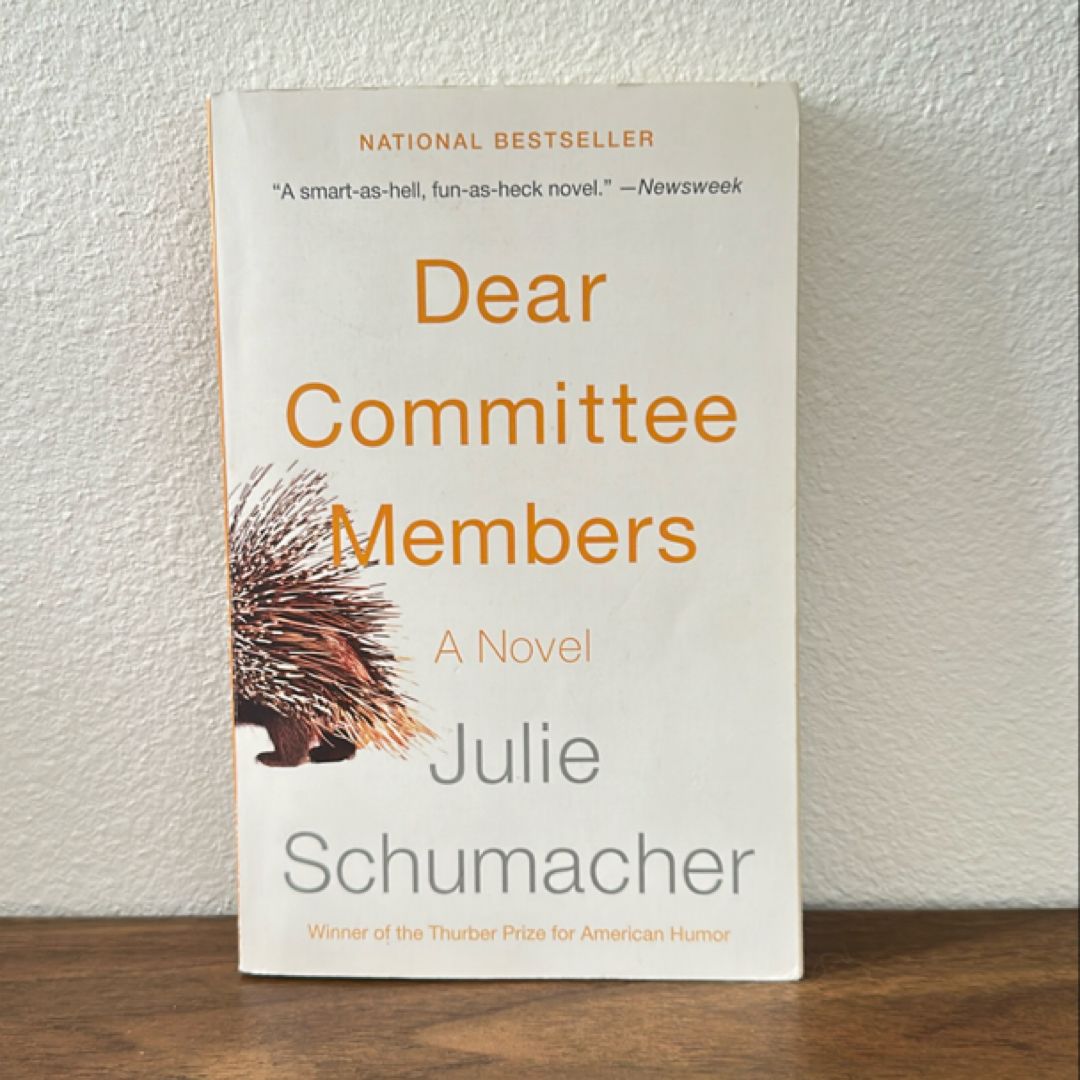 Dear Committee Members by Julie Schumacher, Paperback | Pangobooks