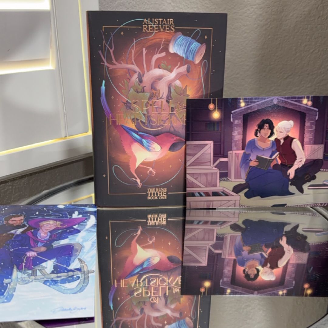 A Spell for Heartsickness SIGNED *plus prints *
