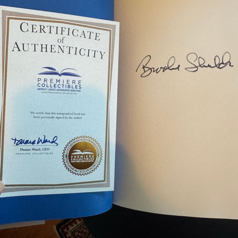 signed! Brooke Shields Is Not Allowed to Get Old