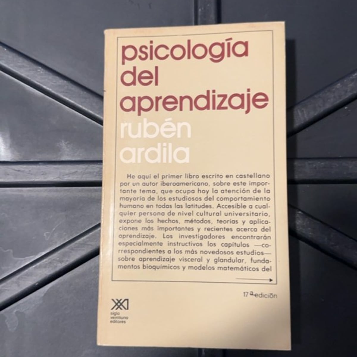 PSICOLOGIA DEL APREZDIZAJE by RUBEN ARDILA, | PangoBooks