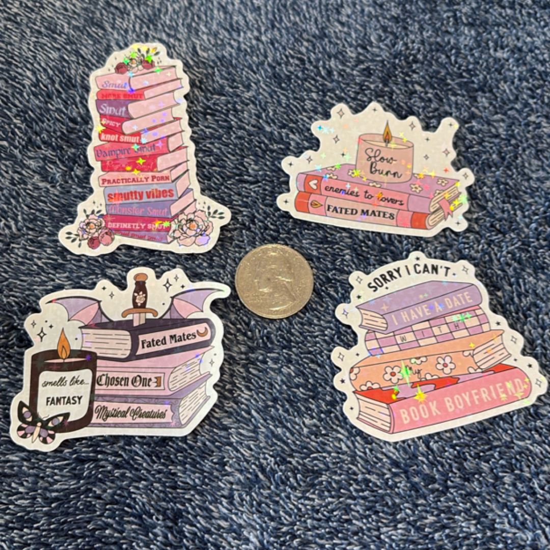 ‘Stacks’ Bookish Stickers