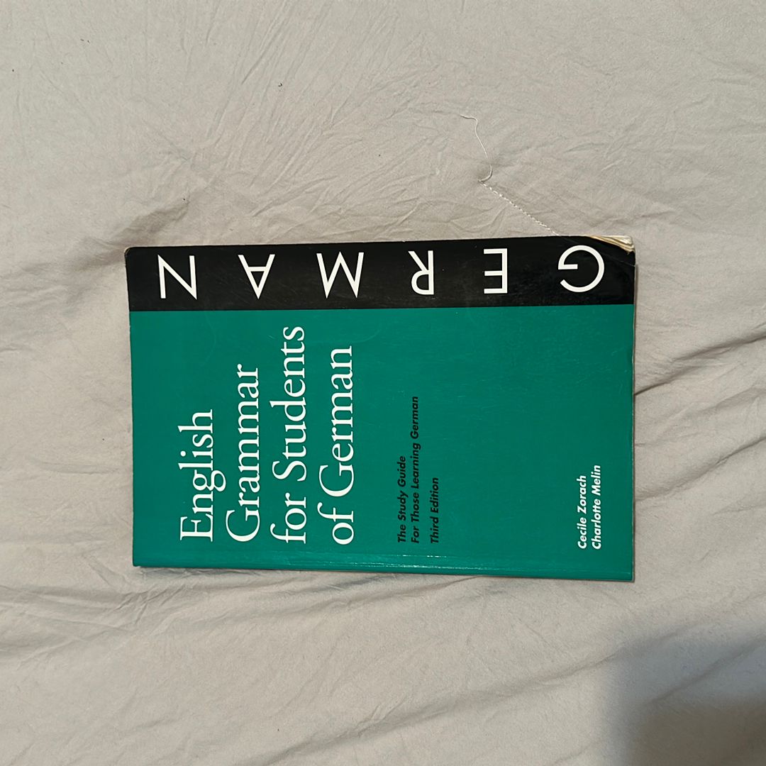 English Grammar for Students of German