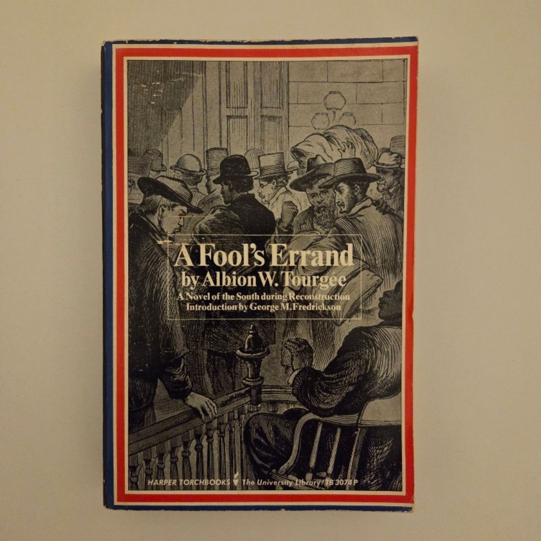 A Fool's Errand  First Harper Torchbook Edition 1966 by Harper & Row