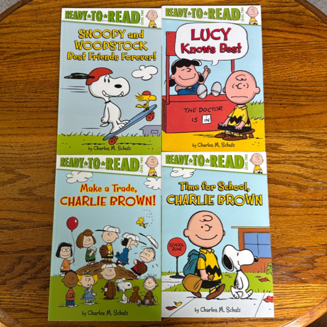 Peanuts Beginner Reader Lot 2