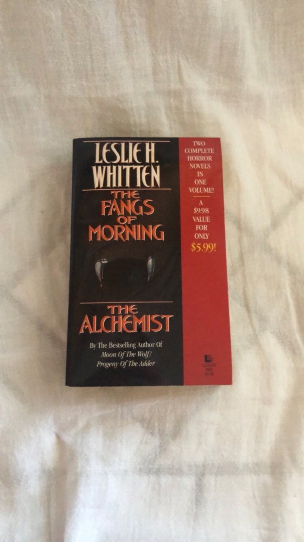 The Fangs of Morning; The Alchemist