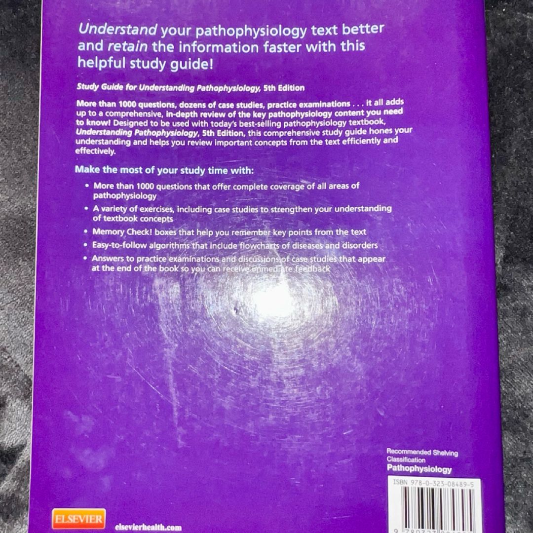 Study Guide for Understanding Pathophysiology by Sue E. Huether ...