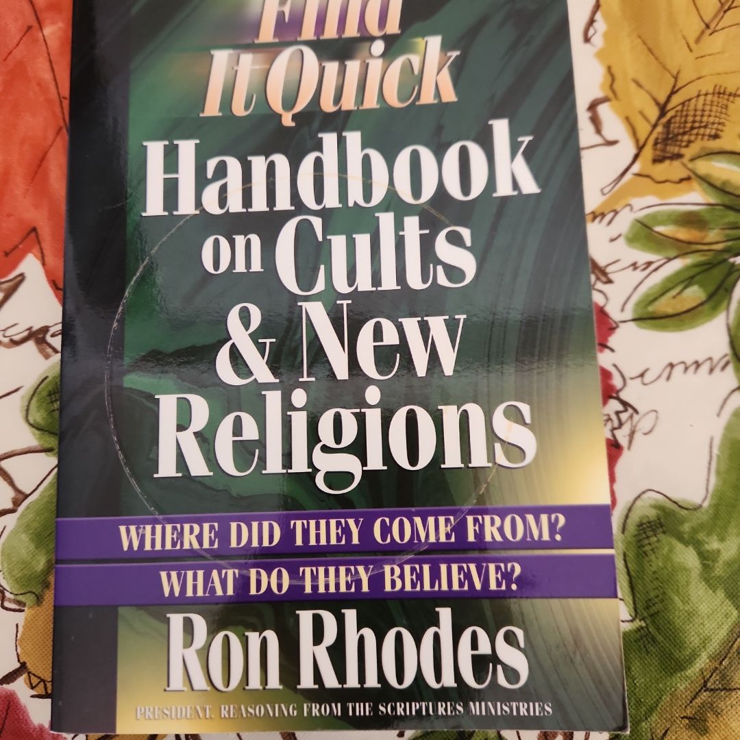 Find It Quick Handbook on Cults and New Religions