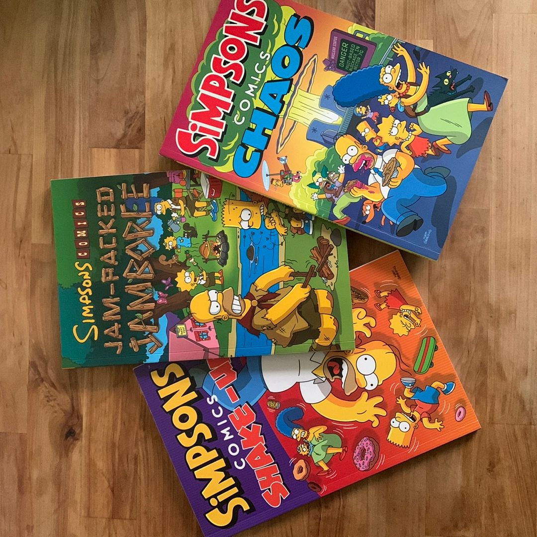 Simpsons Comics, 3 Book Bundle