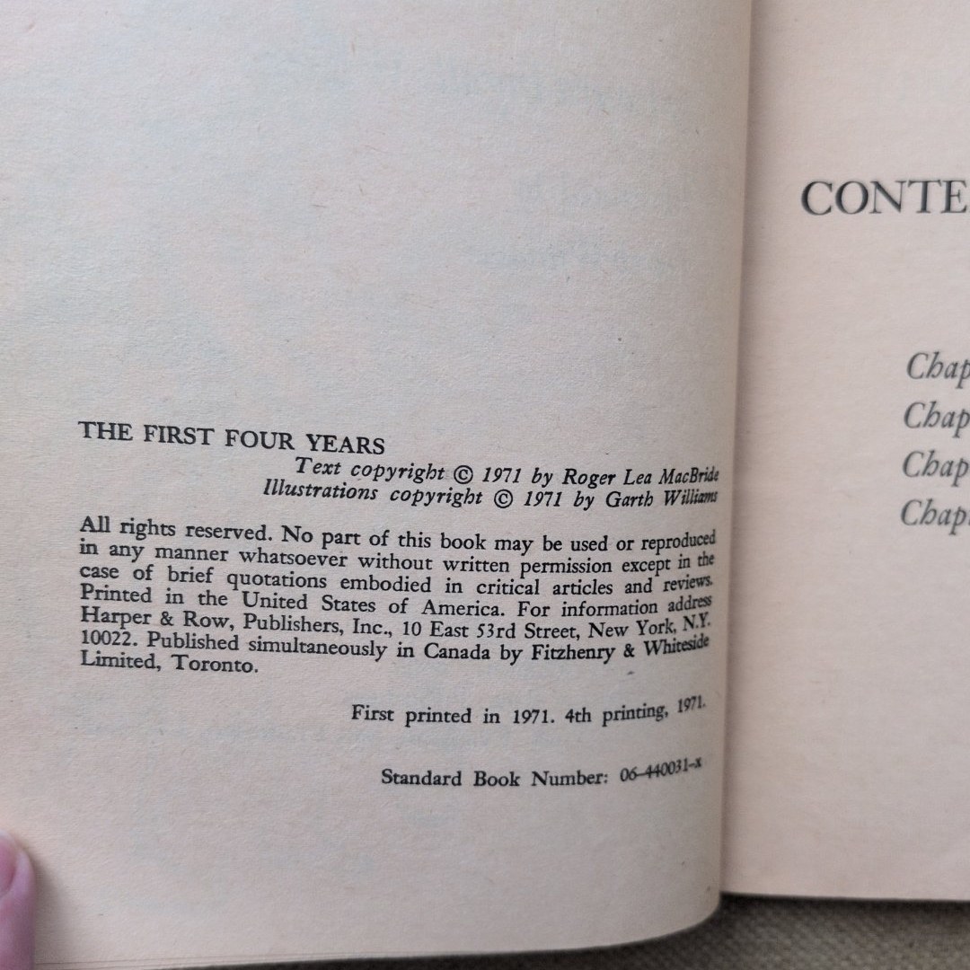 The First Four Years