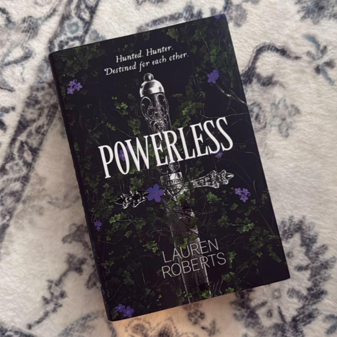 Powerless Waterstones Exclusive Edition Sprayed Edges by Lauren
