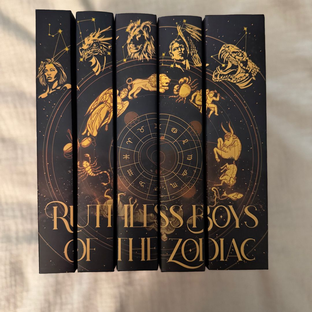 Ruthless Boys of the Zodiac Darkly Bookish Box Special Edition