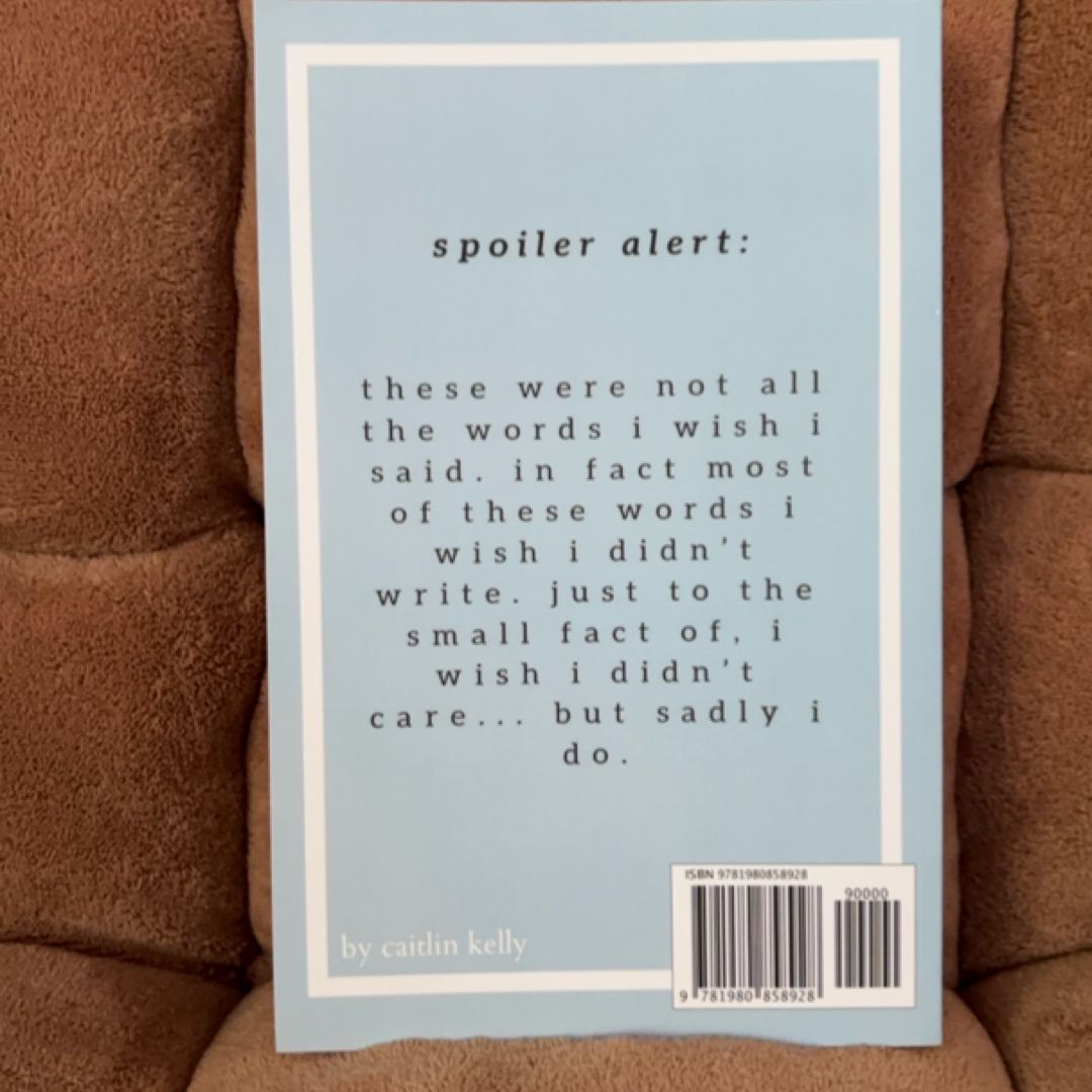 The Words I Wish I Said