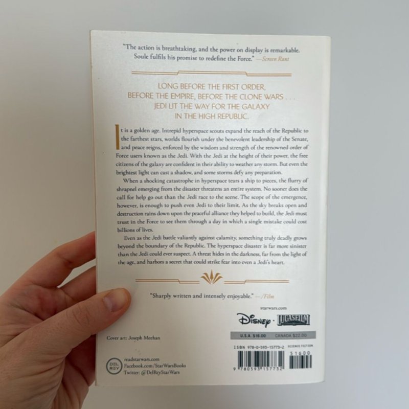 Star Wars: Light of the Jedi (the High Republic)