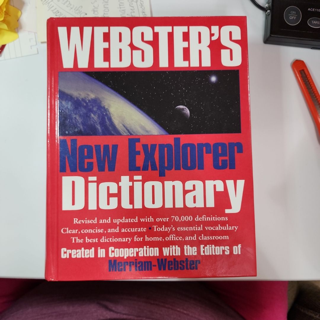 Webster's New Explorer Dictionary