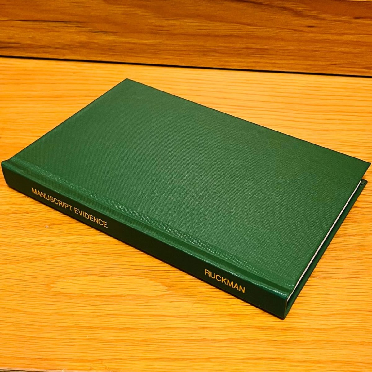 The Christian's Handbook of Manuscript Evidence by Peter S. Ruckman