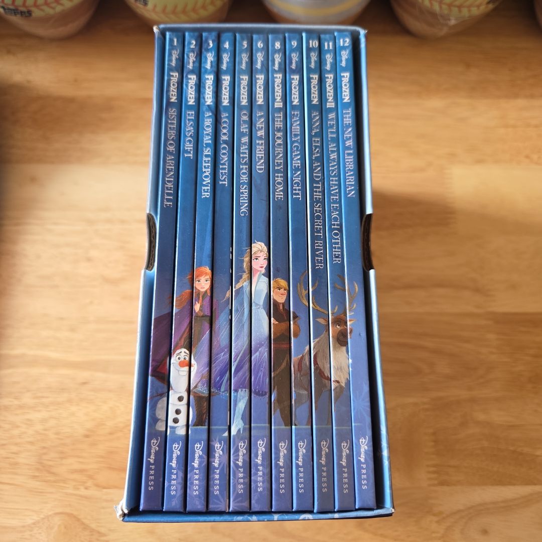 Disney Frozen Children's Storybook Library, 12 Book Set by Disney