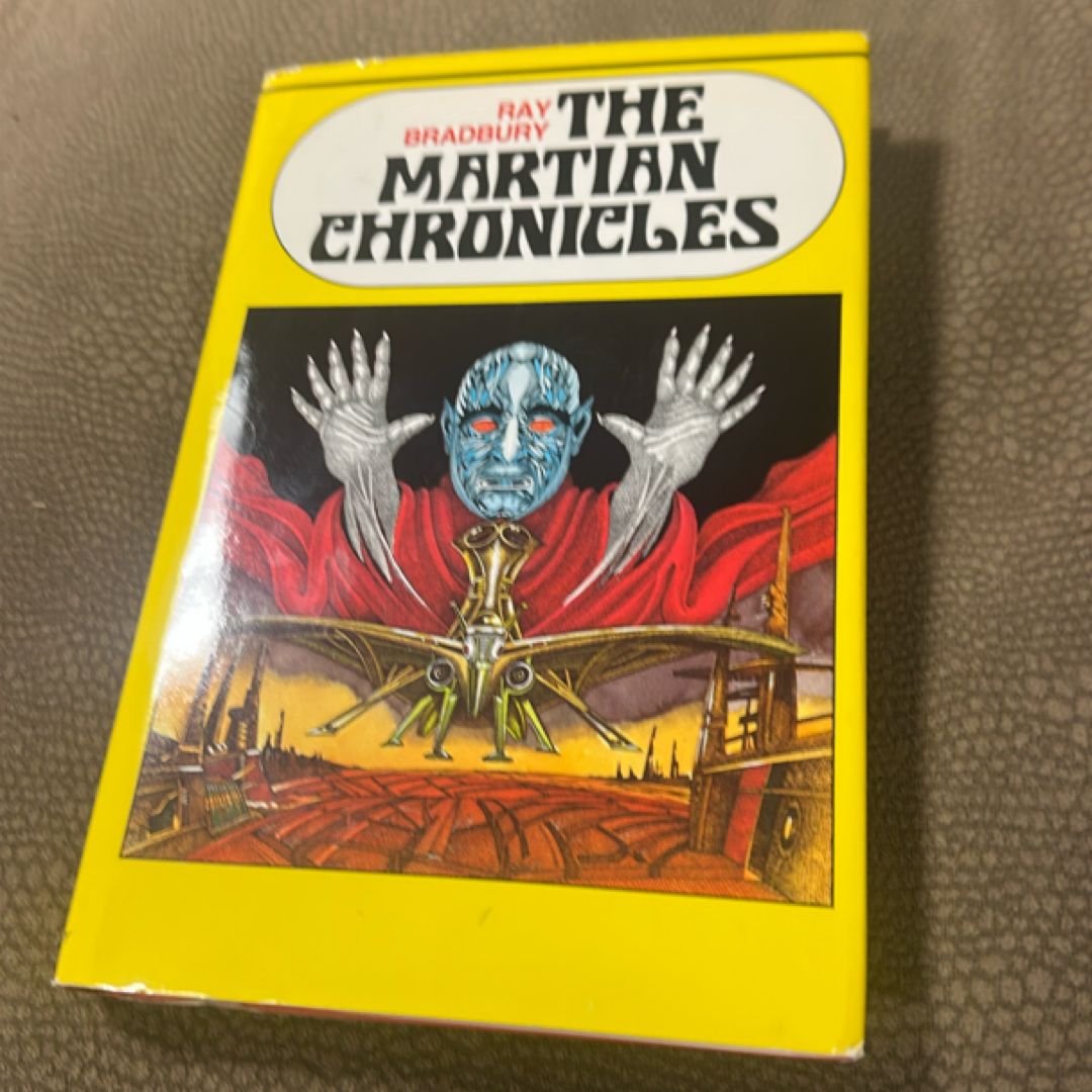 The Martian Chronicles Ray Bradbury Hardcover 1958 Great Condition Ex-Libris BCE