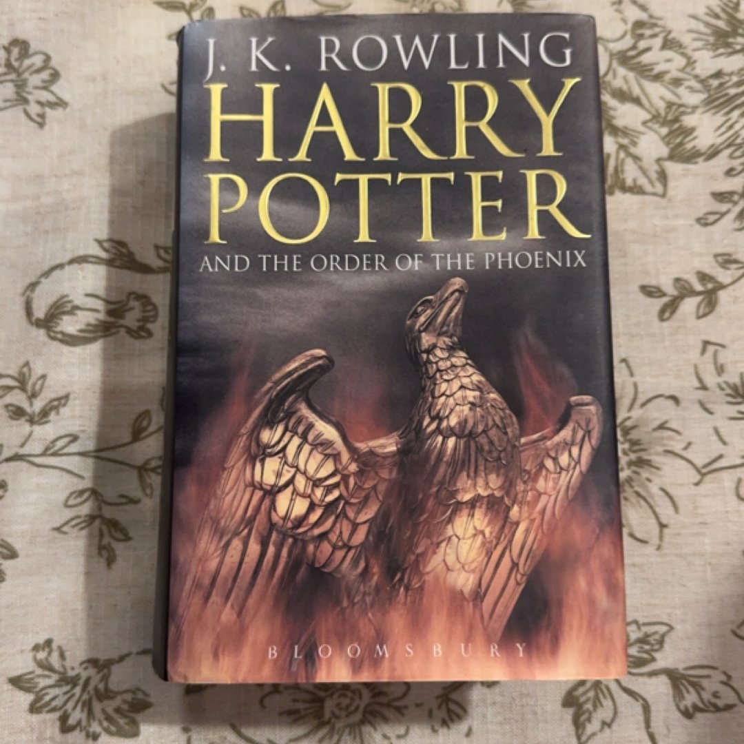 Harry Potter and the Order of the Phoenix — UK 1st Edition hardcover