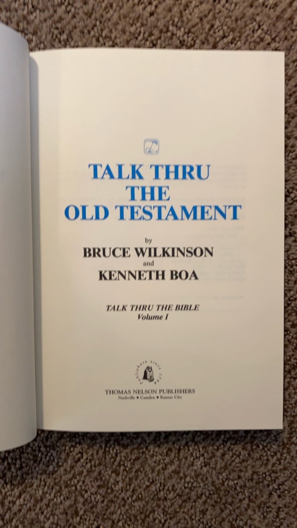 Talk Thru the Bible