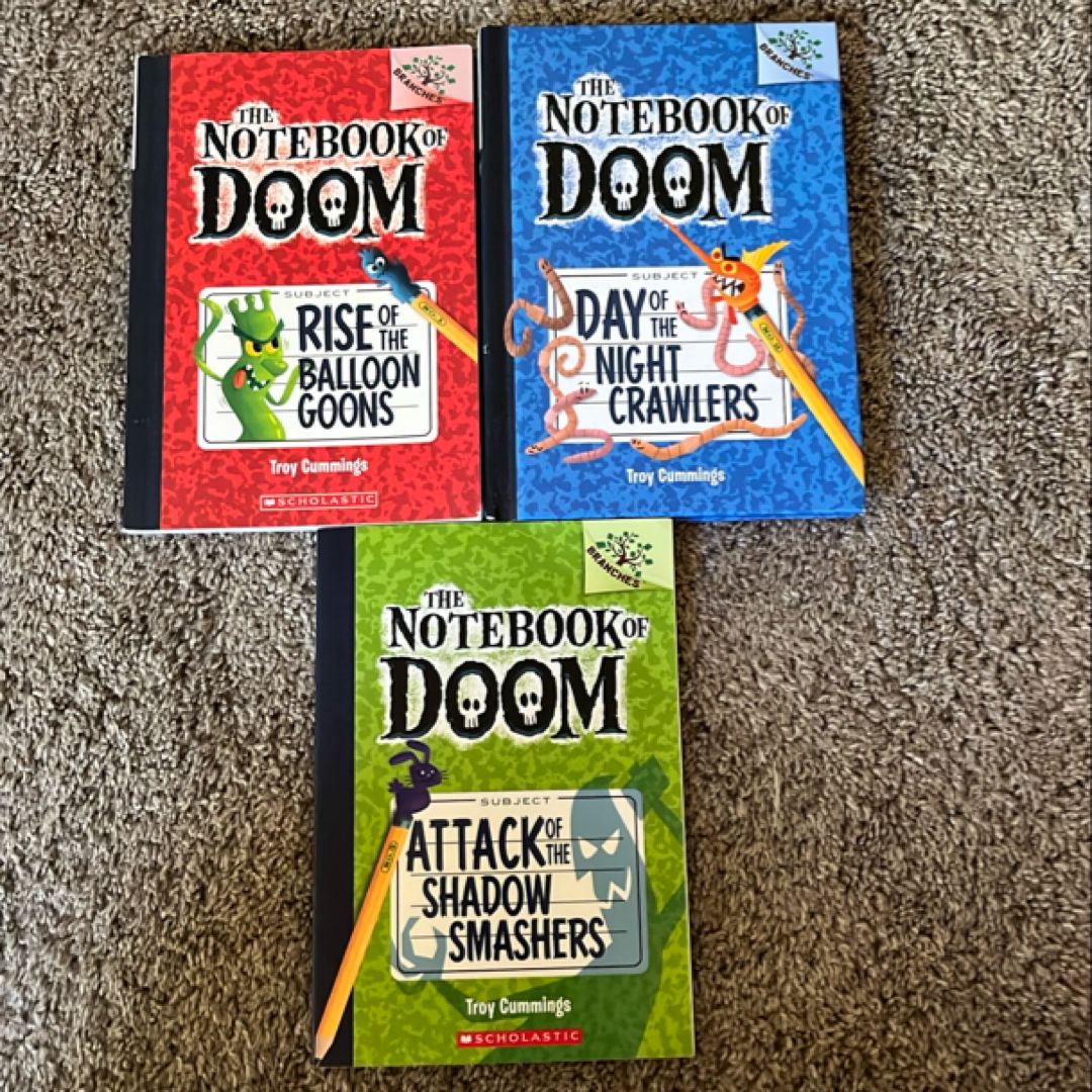 The Notebook of Doom Set 1-3