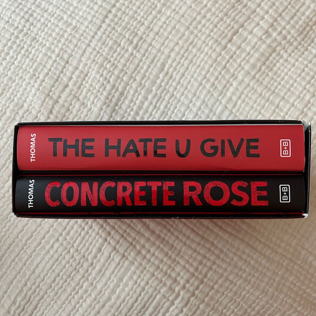 Angie Thomas: the Hate U Give and Concrete Rose 2-Book Box Set