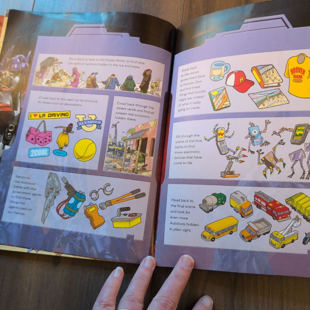 Look and Find Transformers