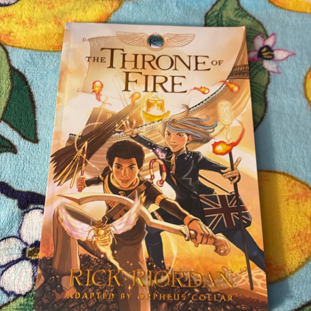 Kane Chronicles, the, Book Two the Throne of Fire: the Graphic Novel (the Kane Chronicles, Book Two)