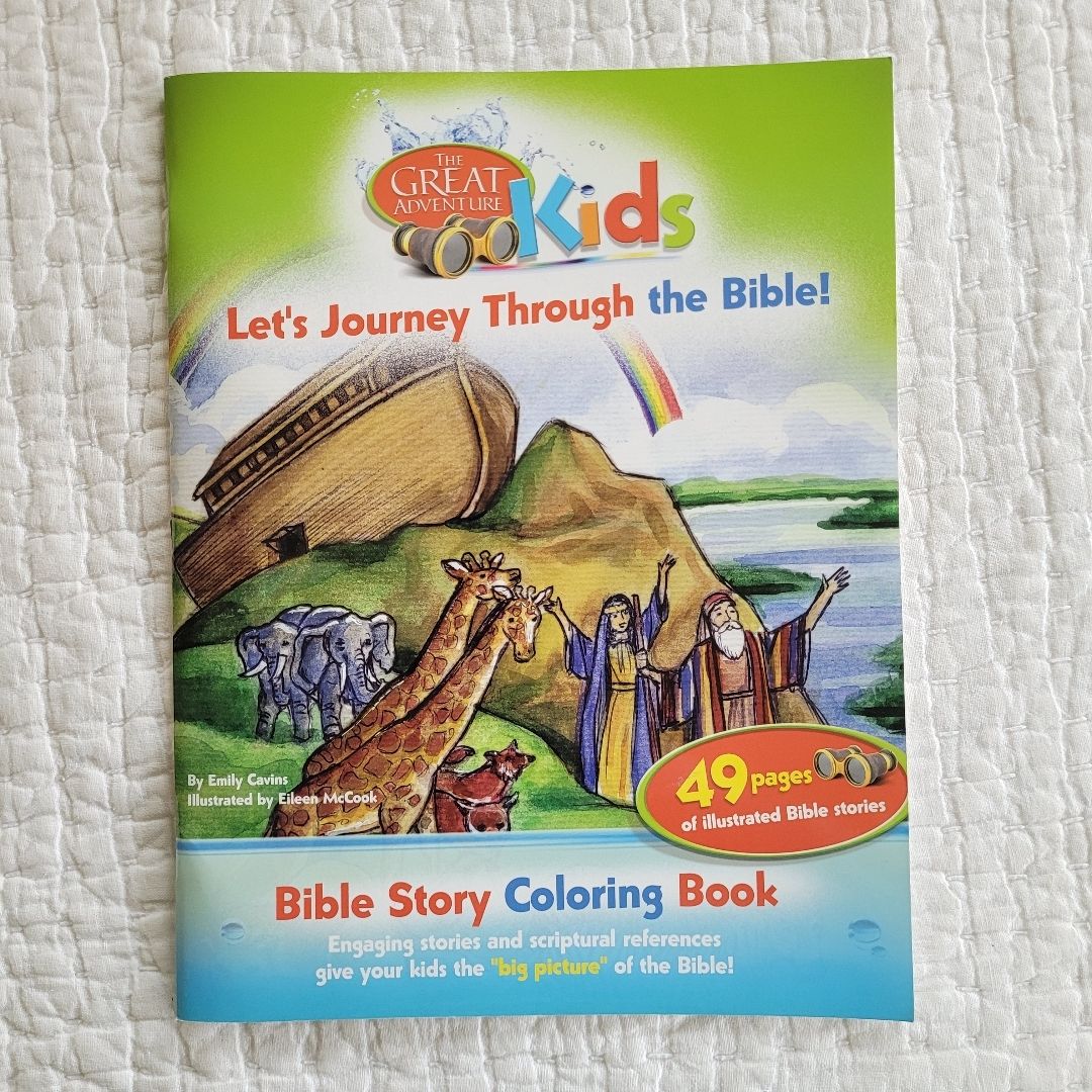 Great Adventure Kids Coloring Book