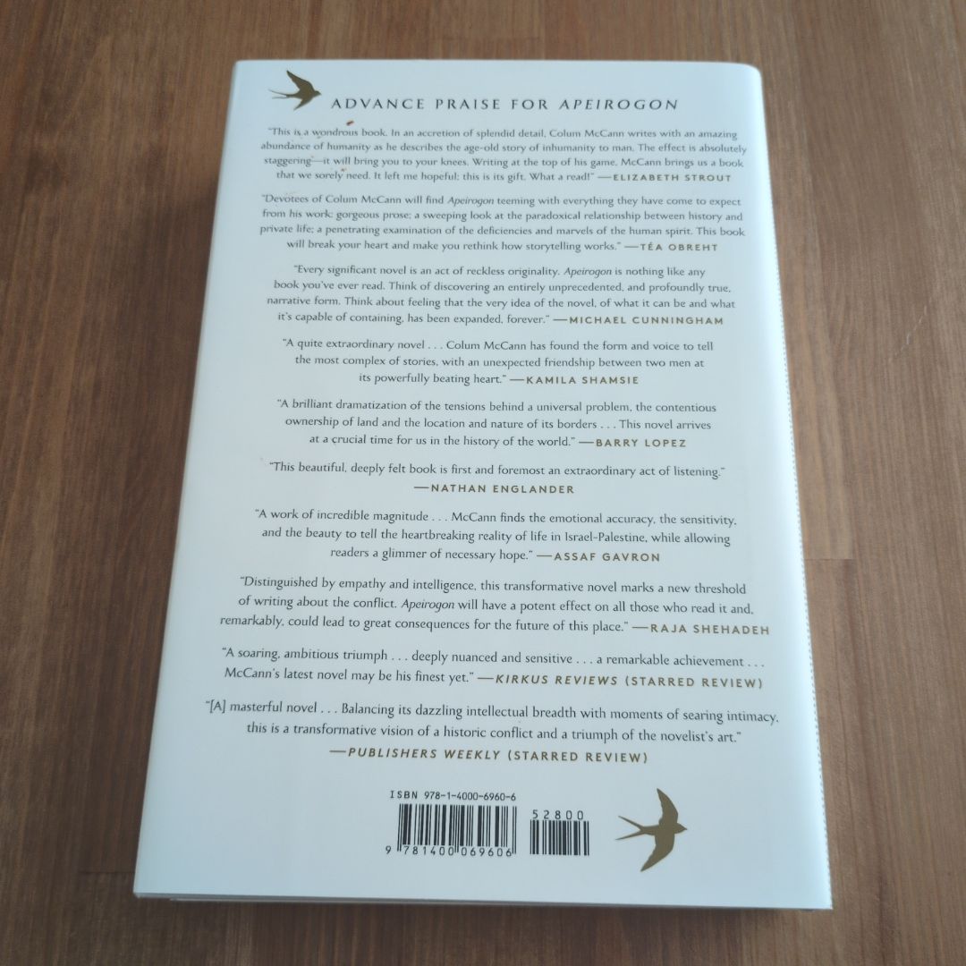 Apeirogon: a Novel