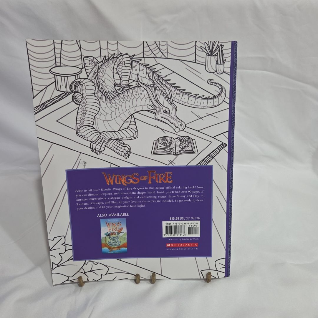 Official Wings of Fire Coloring Book by Tui T. Sutherland