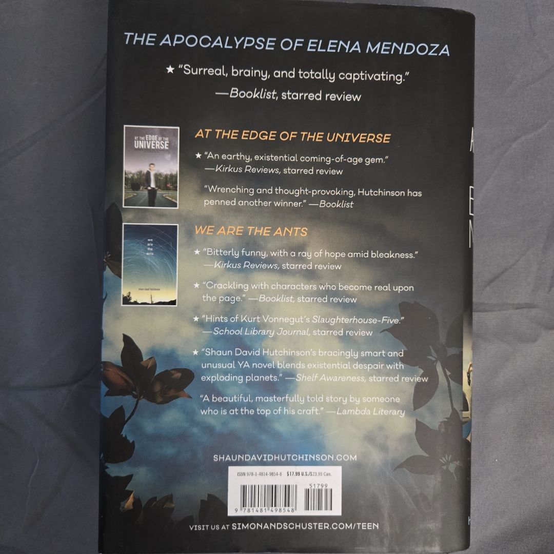 The Apocalypse of Elena Mendoza