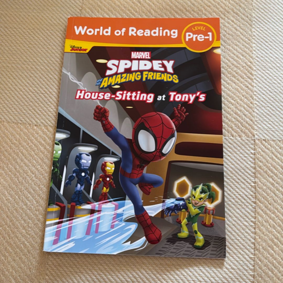 World of Reading: Spidey and His Amazing Friends Housesitting at Tony's