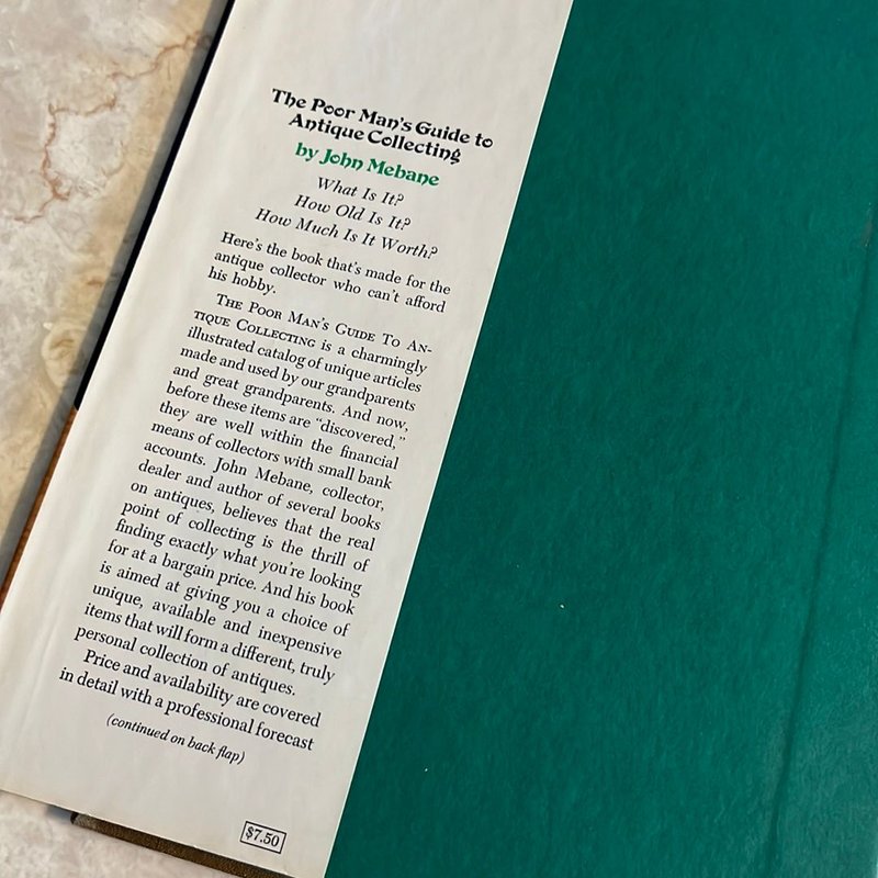 A Poor Man’s Guide to Antique Collecting 