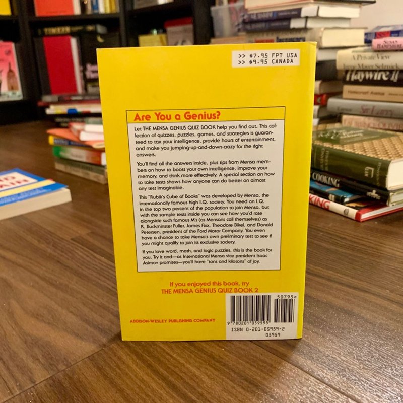 The Mensa Genius Quiz Book