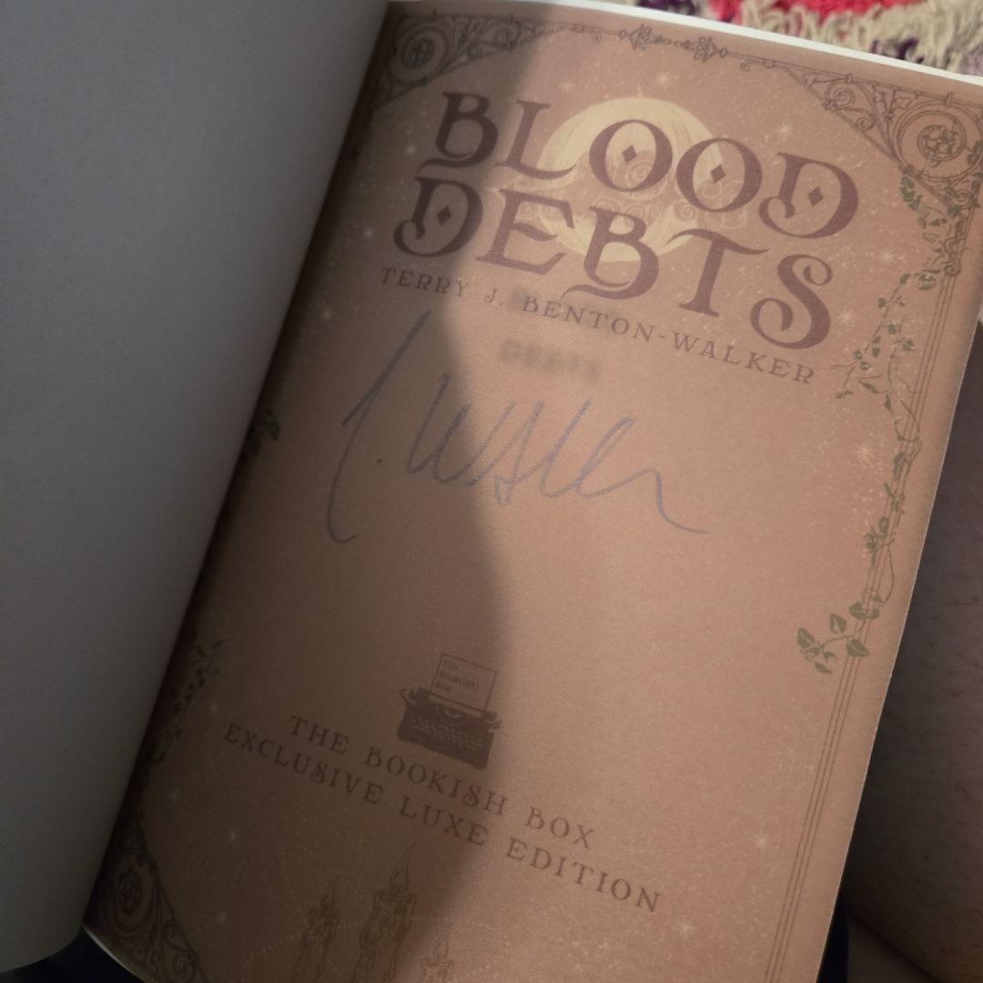 Blood Debts and Blood Justice (Signed)