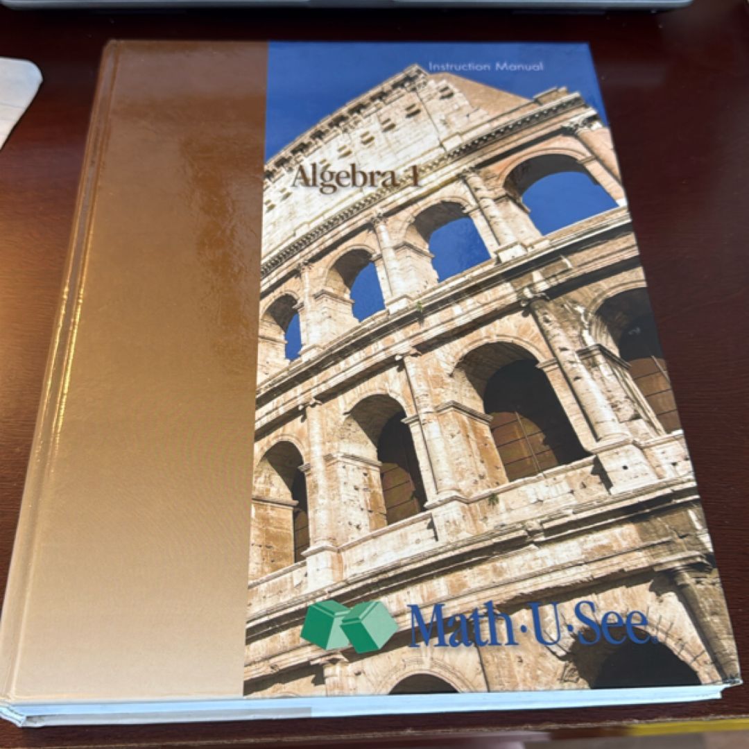 Algebra 1 Instruction Manual