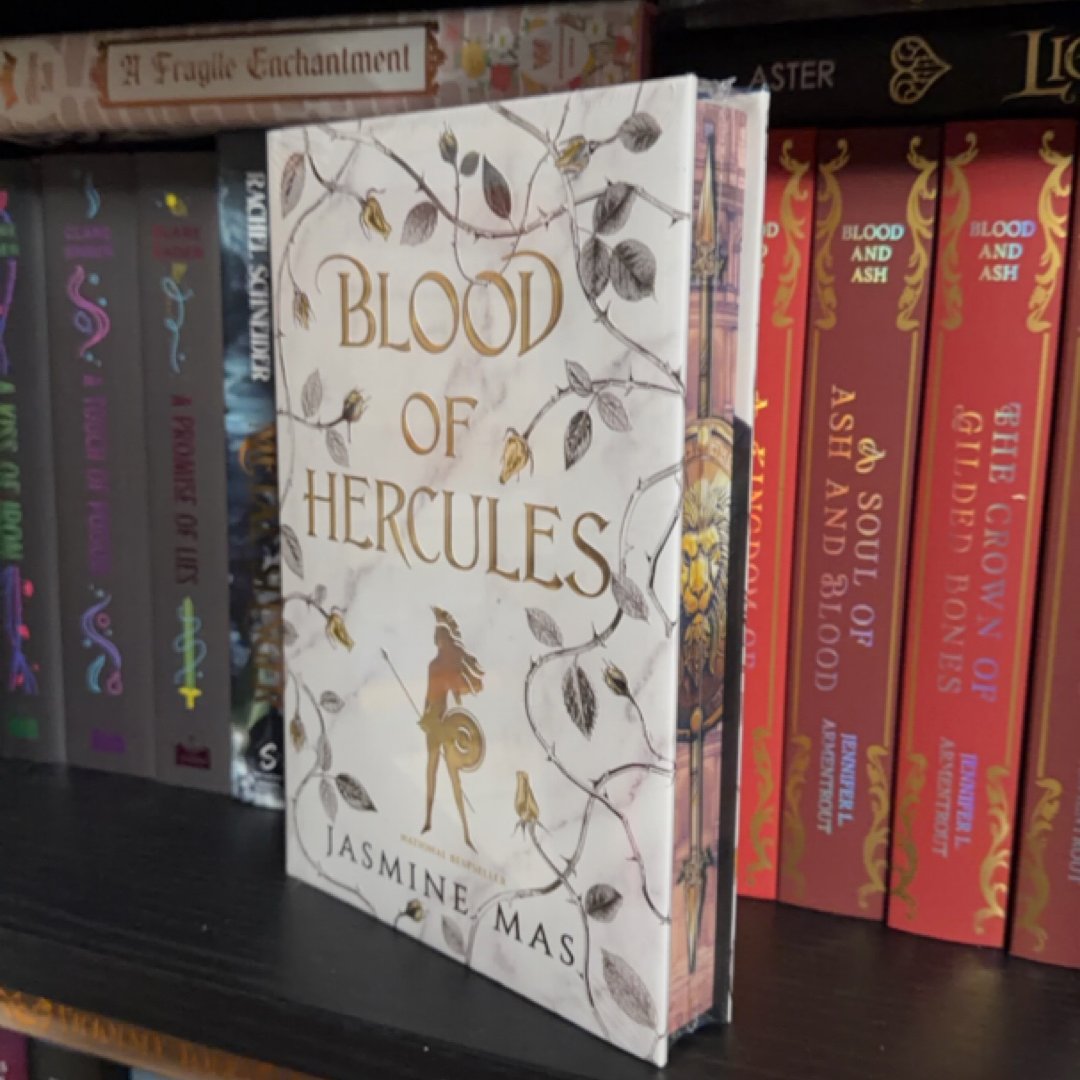 Blood Of Hercules (litjoy Crate Signed Edition) Signed First Edition