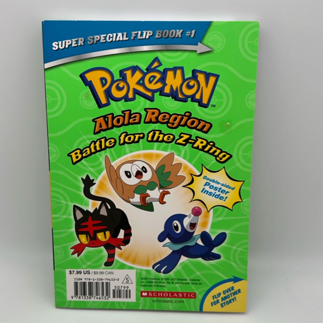 Gigantamax Clash / Battle for the Z-Ring (Pokémon Super Special Flip Book: Galar Region / Alola Region)