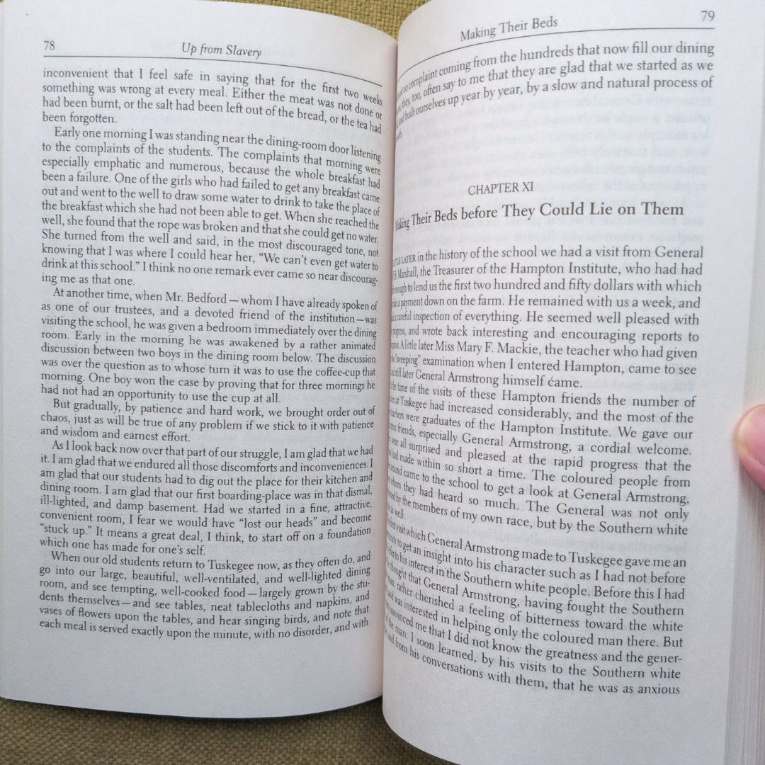 Up from Slavery: the Autobiography of Booker T. Washington