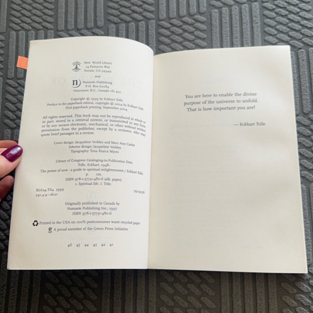 The Power of Now