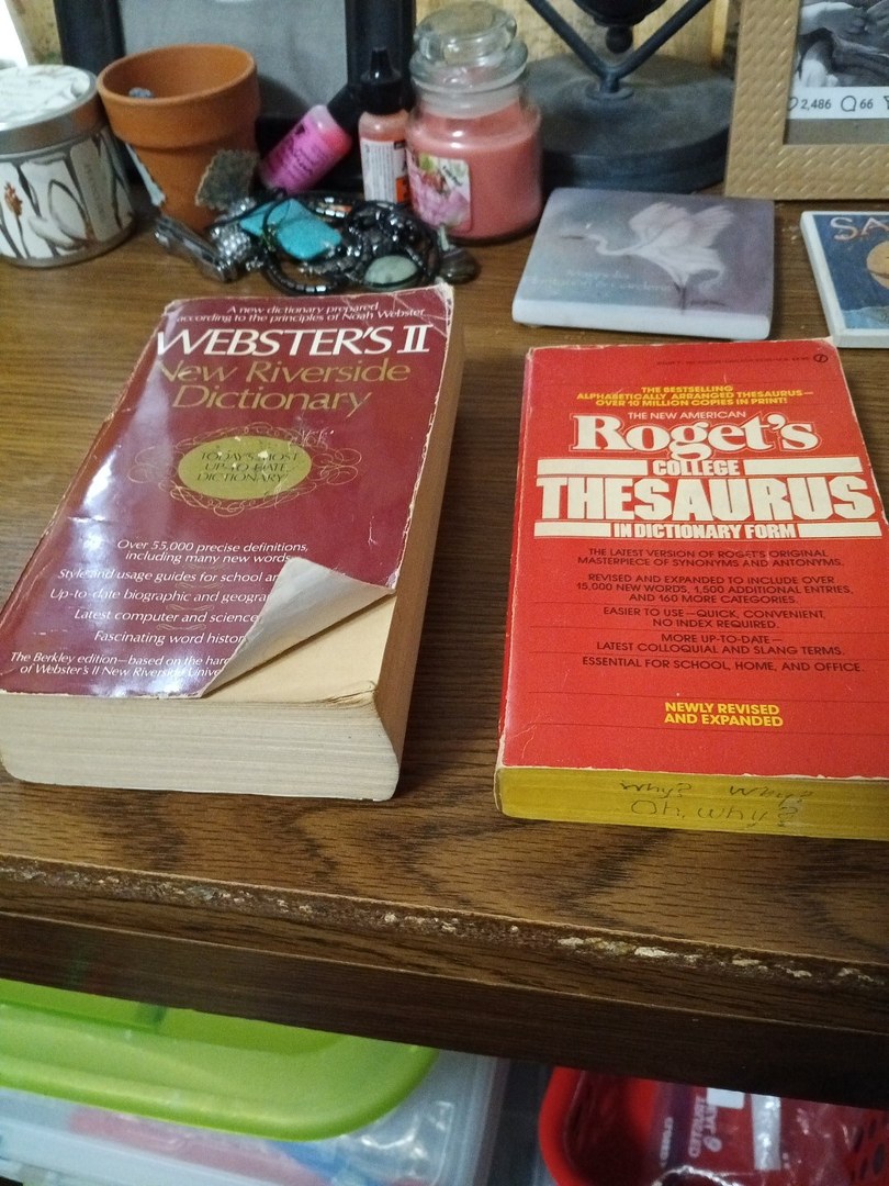 Webster 's Dictionary and Roget''Thesaurus