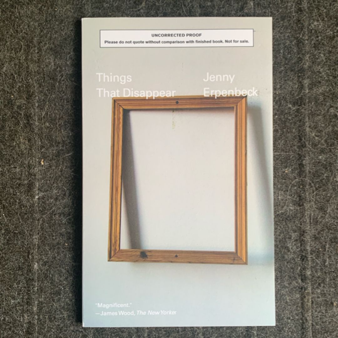 Things That Disappear